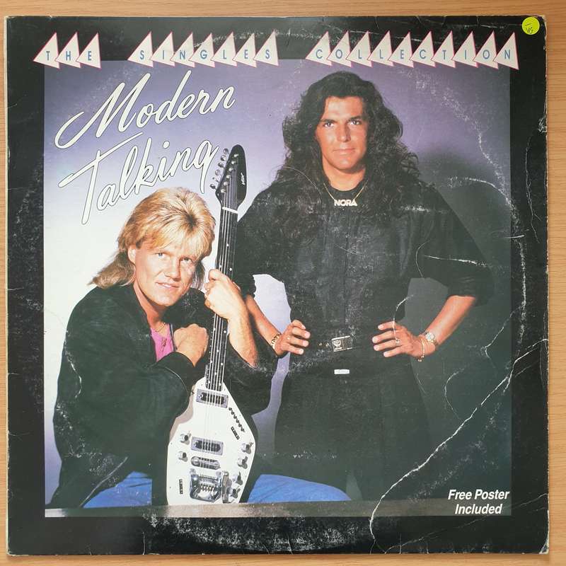 Modern Talking - The Singles Collection - Vinyl LP Record - Very-Good- Quality (VG-) (minus)