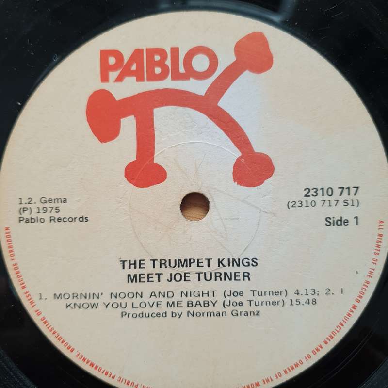 The Trumpet Kings & Joe Turner  The Trumpet Kings Meet Joe Turner  - Vinyl LP Record - Good+ Q...