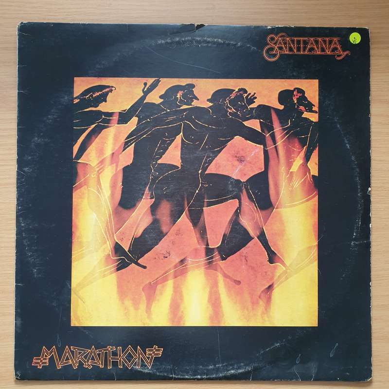 Santana  Marathon - Vinyl LP Record - Opened  - Very-Good Quality (VG)