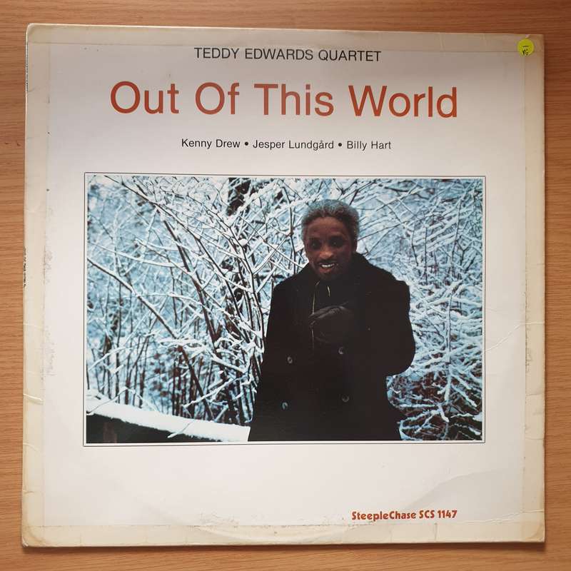 Teddy Edwards Quartet  Out Of This World - Vinyl LP Record - Very-Good- Quality (VG-) (minus)
