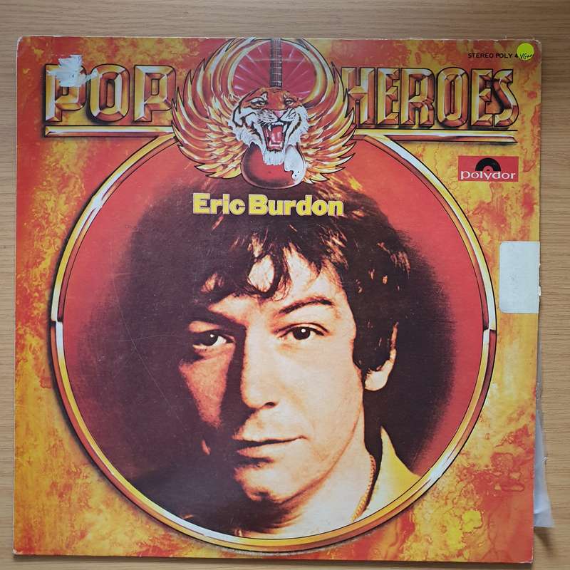 Eric Burdon  Pop Heroes - Vinyl LP Record - Very-Good+ Quality (VG+)