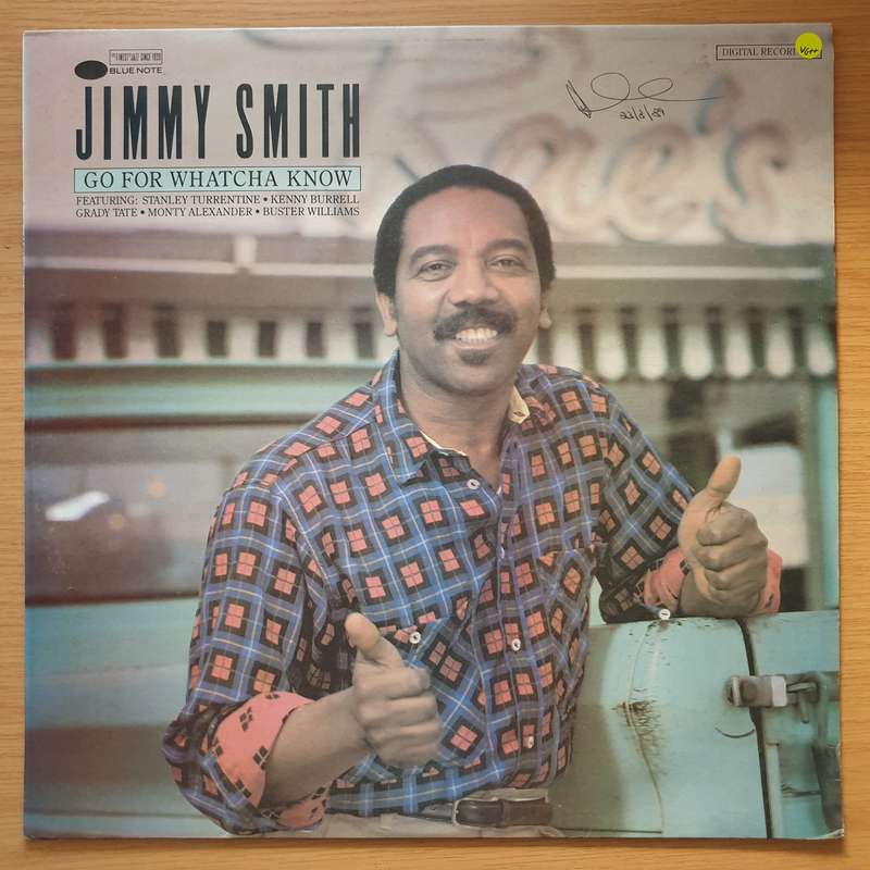 Jimmy Smith  Go For Whatcha Know - Vinyl LP Record - Very-Good+ Quality (VG+) (verygoodplus) (D)