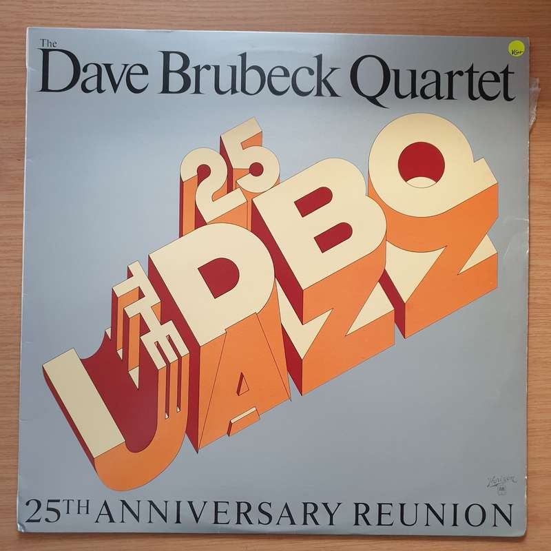 The Dave Brubeck Quartet  25th Anniversary Reunion - Vinyl LP Record - Very-Good+ Quality (VG+...