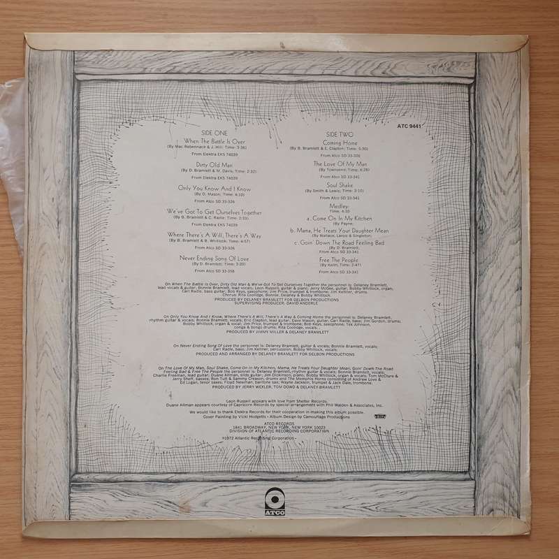 Delaney & Bonnie  The Best Of Delaney & Bonnie  Vinyl LP Record - Very-Good+ Quality (VG+) ...