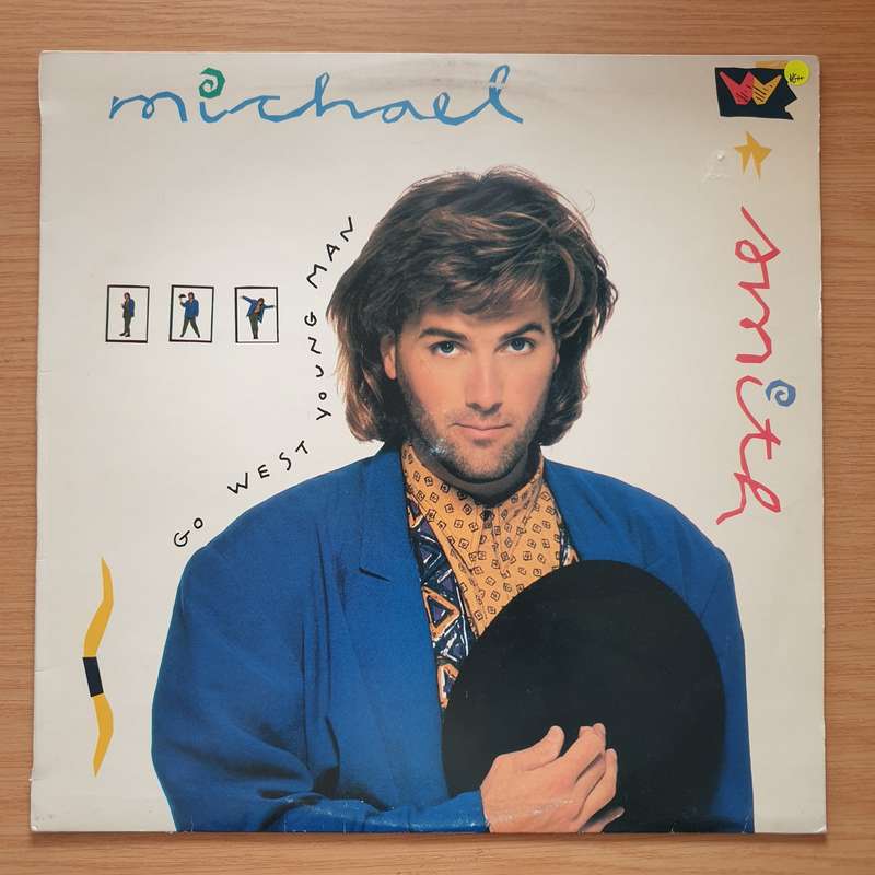 Michael W. Smith  Go West Young Man  Vinyl LP Record - Very-Good+ Quality (VG+) (verygoodplus)