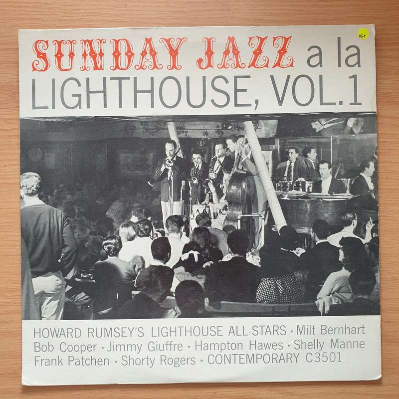 Howard Rumsey's Lighthouse All-Stars  Volume 1 - Vinyl LP Record - Very-Good+ Quality (VG+)