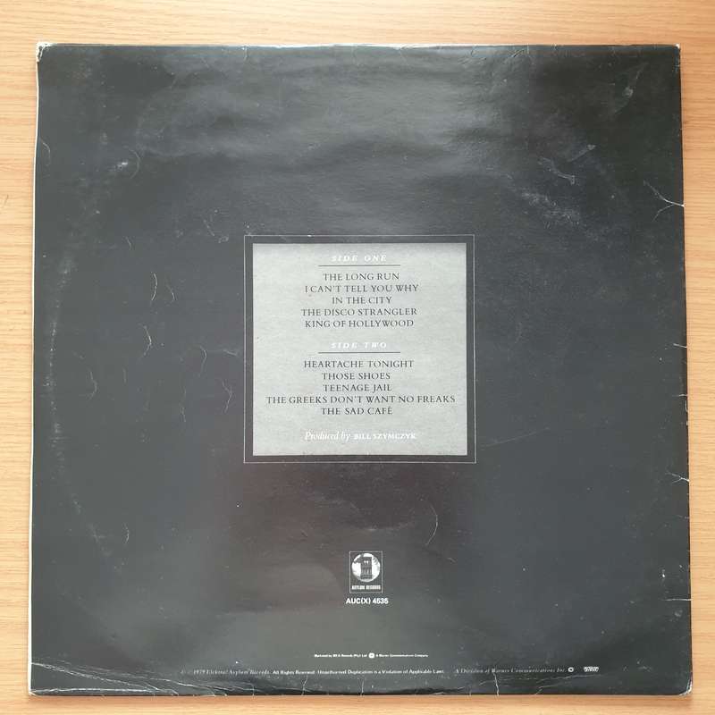 Eagles  The Long Run -  Vinyl LP Record - Very-Good Quality (VG) (verygood)