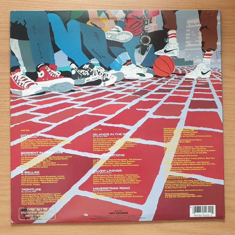 Spyro Gyra  City Kids  Vinyl LP Record - Very-Good+ Quality (VG+) (verygoodplus)