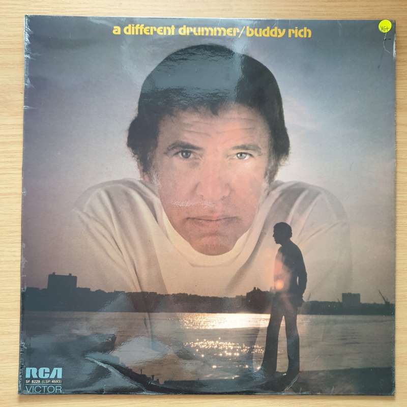 Buddy Rich  A Different Drummer  Vinyl LP Record - Very-Good+ Quality (VG+) (verygoodplus)