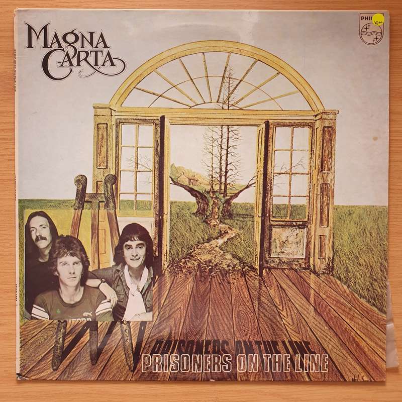 Magna Carta  Prisoners On The Line  Vinyl LP Record - Very-Good+ Quality (VG+) (verygoodplus)