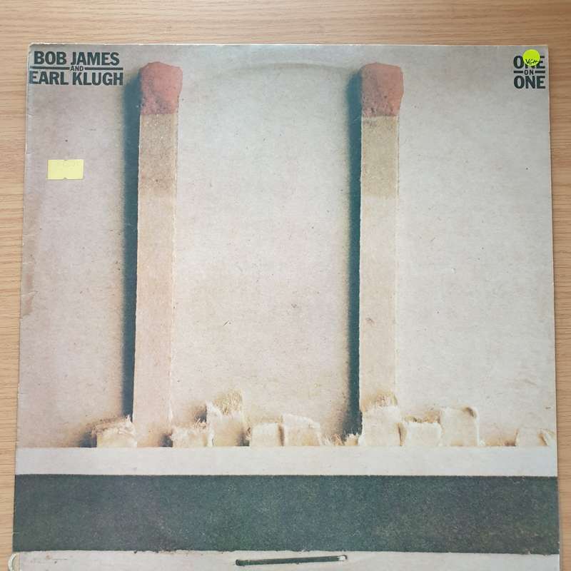 Bob James & Earl Klugh  One On One - Vinyl LP Record - Very-Good+ Quality (VG+) (verygoodplus)