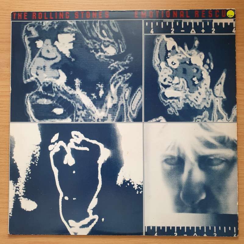 The Rolling Stones - Emotional Rescue (US Pressing) - Vinyl LP Record - Very-Good+ Quality (VG+) ...