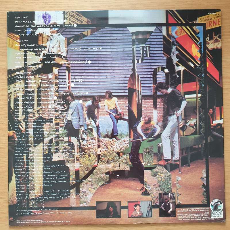 Brand X  Product- Vinyl LP Record - Very-Good+ Quality (VG+) (verygoodplus)