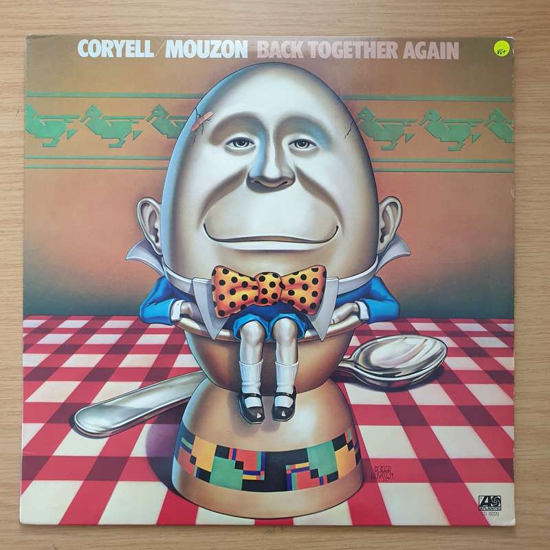 Coryell / Mouzon  Back Together Again - Vinyl LP Record - Very-Good+ Quality (VG+) (verygoodplus)