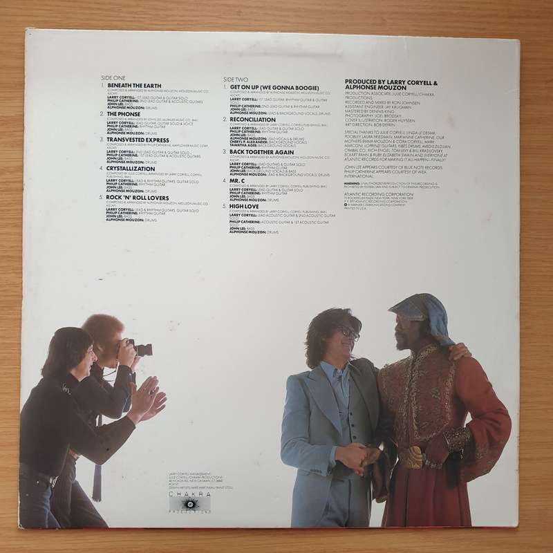 Coryell / Mouzon  Back Together Again - Vinyl LP Record - Very-Good+ Quality (VG+) (verygoodplus)