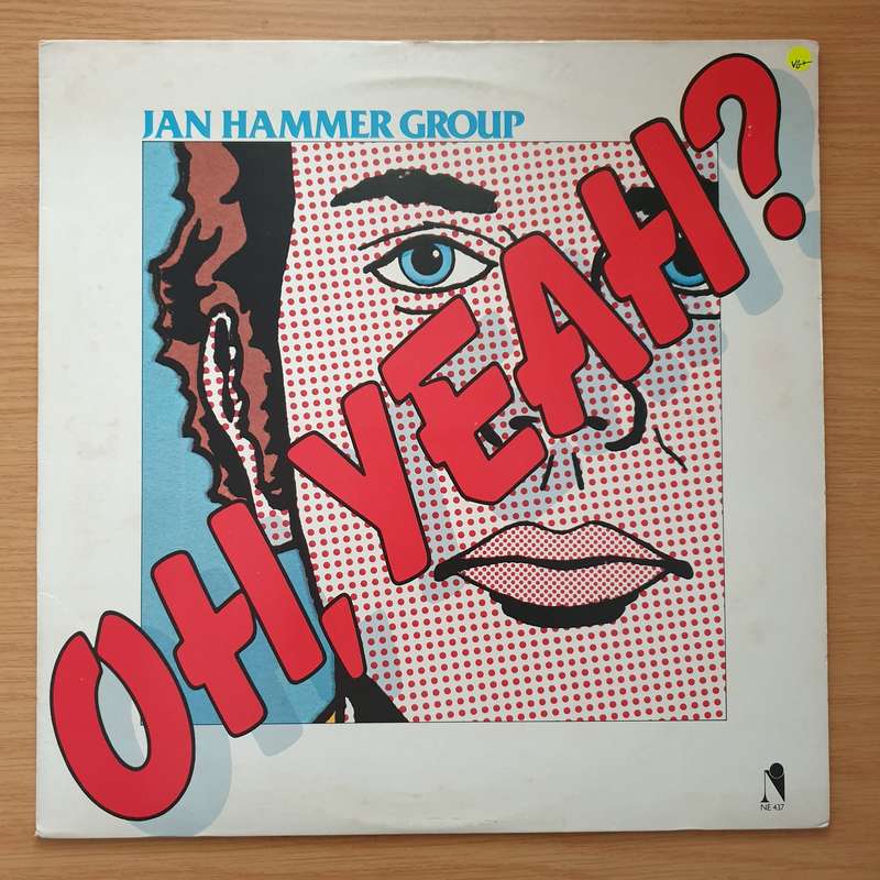 Jan Hammer Group  Oh, Yeah? - Vinyl LP Record - Very-Good+ Quality (VG+) (verygoodplus)