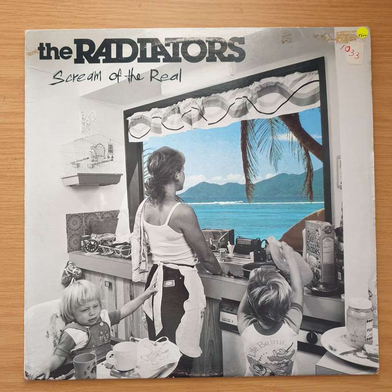 The Radiators  Scream Of The Real - Vinyl LP Record - Very-Good+ Quality (VG+) (verygoodplus)