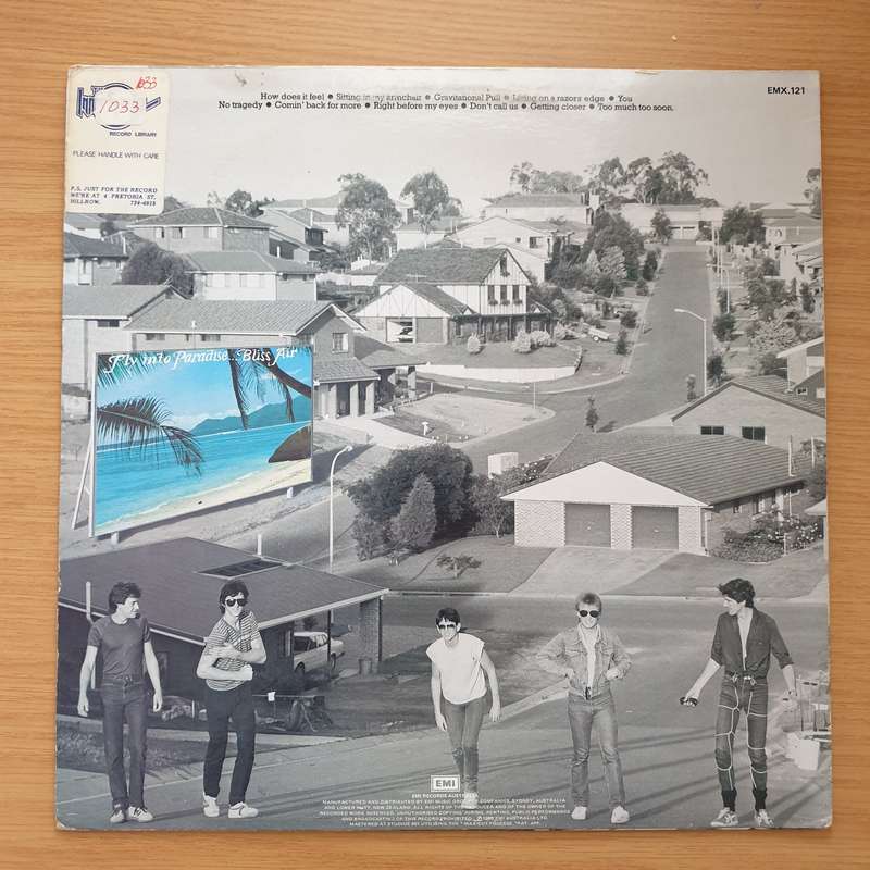 The Radiators  Scream Of The Real - Vinyl LP Record - Very-Good+ Quality (VG+) (verygoodplus)