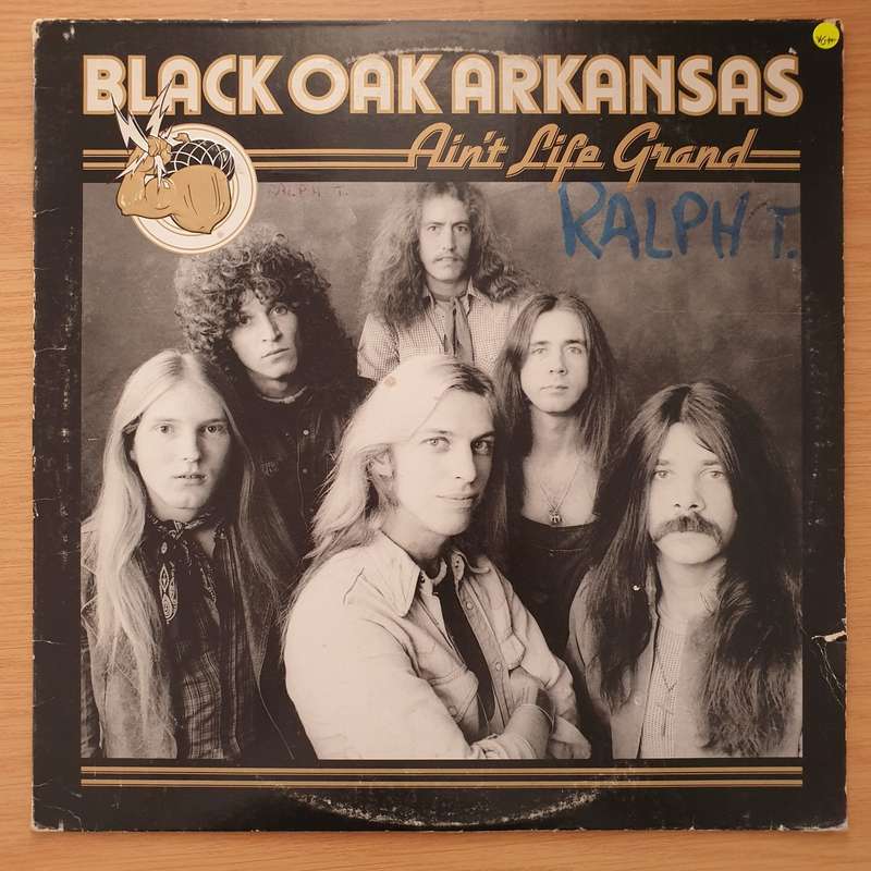 Black Oak Arkansas  Ain't Life Grand - Vinyl LP Record - Very-Good+ Quality (VG+) (verygoodplus)