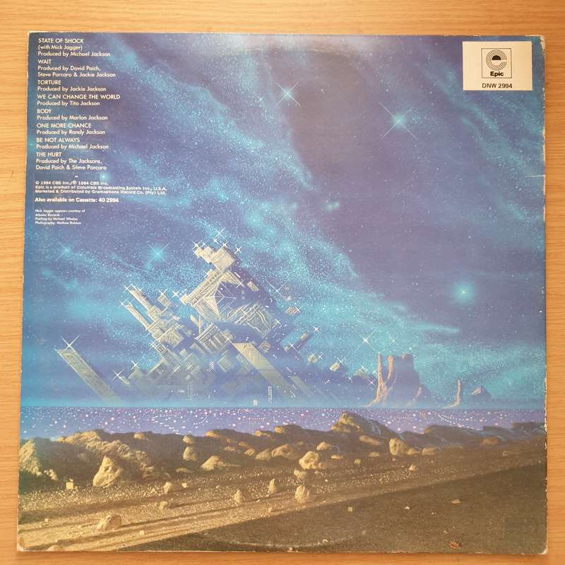 Jacksons  Victory - Vinyl LP Record - Opened  - Very-Good+ Quality (VG+)