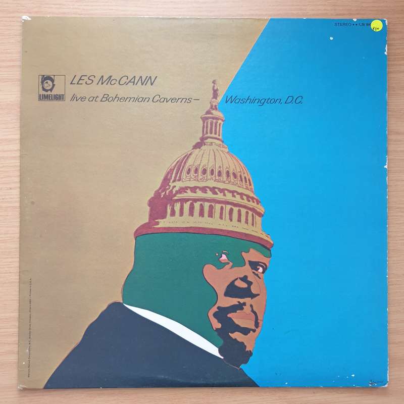 Les McCann  Live At Bohemian Caverns - Washington, D.C - Vinyl LP Record - Very-Good+ Quality ...