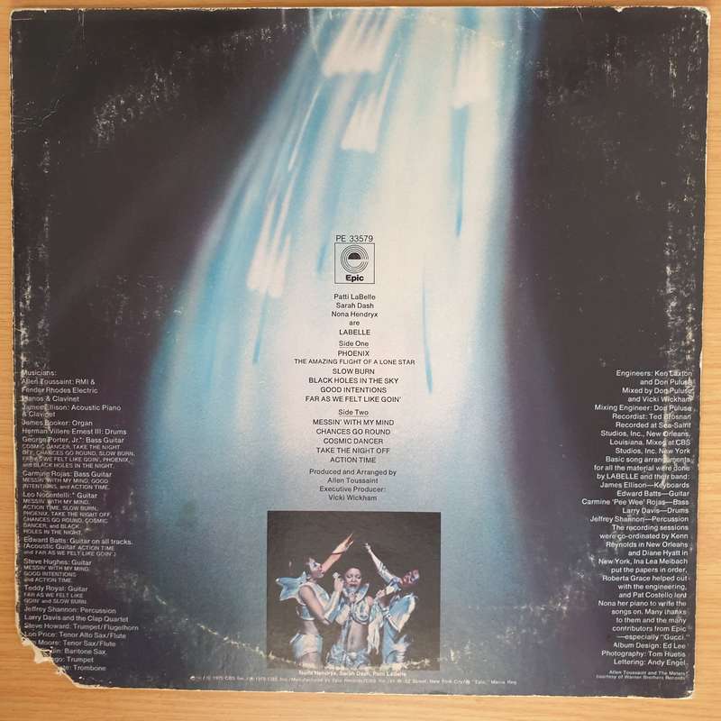 LaBelle  Phoenix - Vinyl LP Record - Very-Good+ Quality (VG+) (verygoodplus)