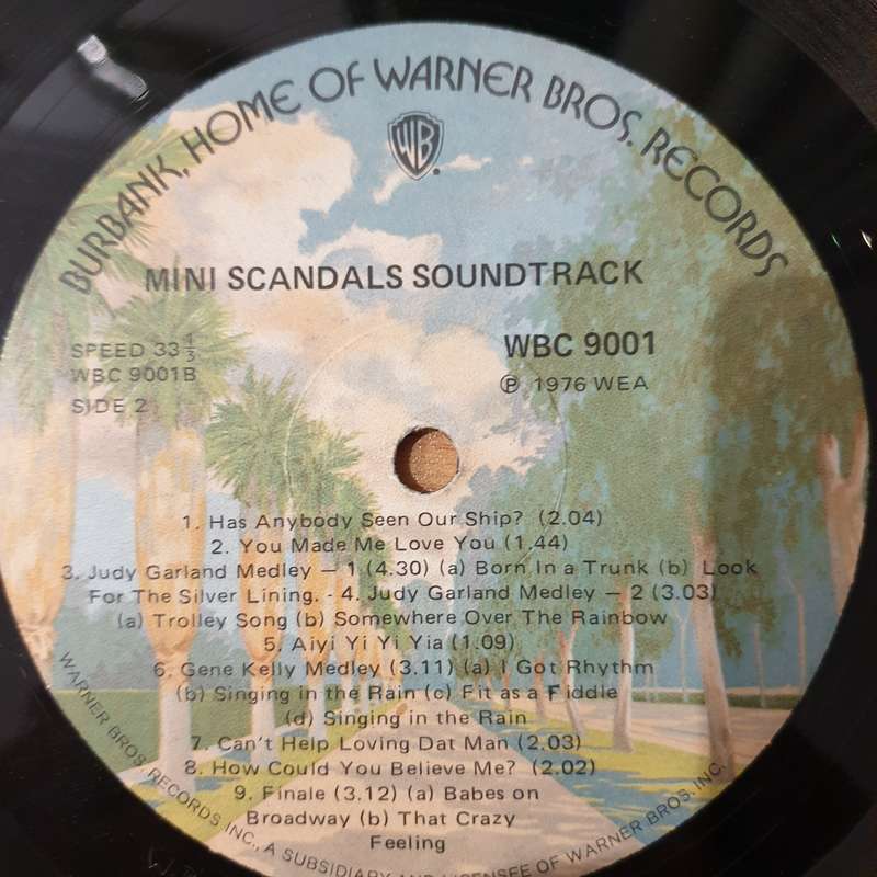 Mini Scandals Soundtrack- An All South African Music Spectacular - Vinyl LP Record - Very-Good+ Q...