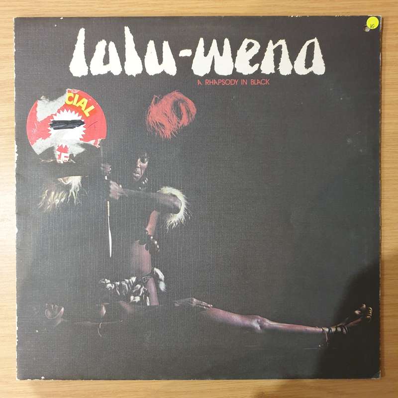 Lulu-Wena  A Rhapsody In Black  - Vinyl LP Record - Very-Good Quality (VG)  (verry)