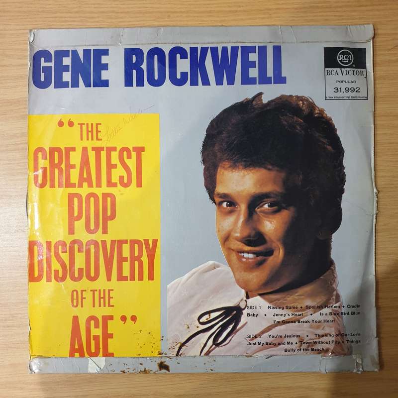 Gene Rockwell  The Greatest Pop Discovery Of The Age - Vinyl LP Record  - Good Quality (G) (go...