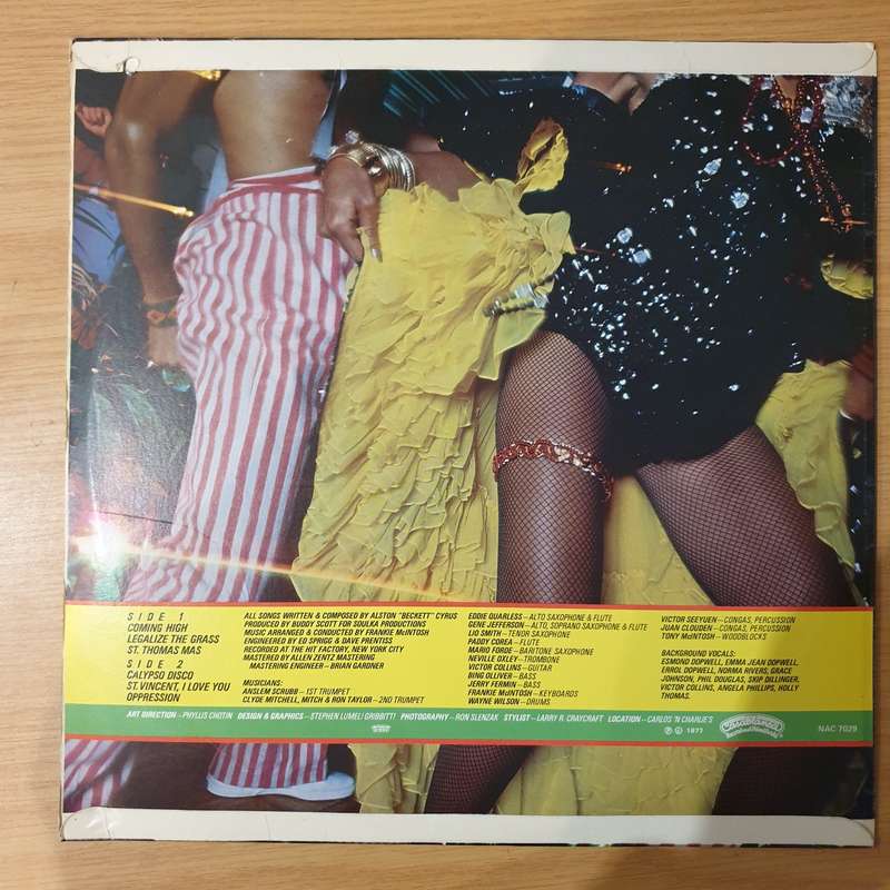 Beckett  Disco Calypso - Vinyl LP Record - Very-Good+ Quality (VG+) (verygoodplus)