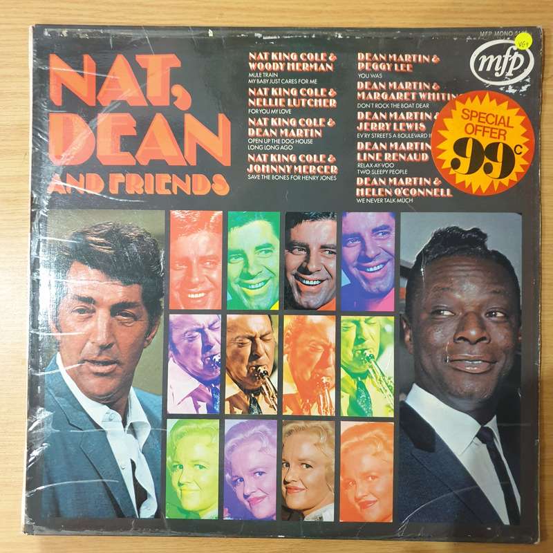 Nat, Dean and Friends - Vinyl LP Record - Very-Good+ Quality (VG+) (verygoodplus)