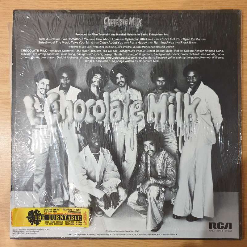 Chocolate Milk  Chocolate Milk - Vinyl LP Record - Very-Good+ Quality (VG+) (verygoodplus)