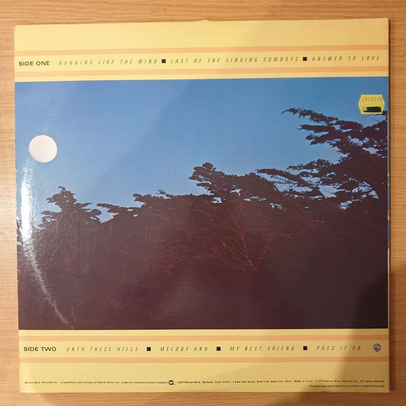 The Marshall Tucker Band  Running Like The Wind - Vinyl LP Record - Very-Good+ Quality (VG+) (...