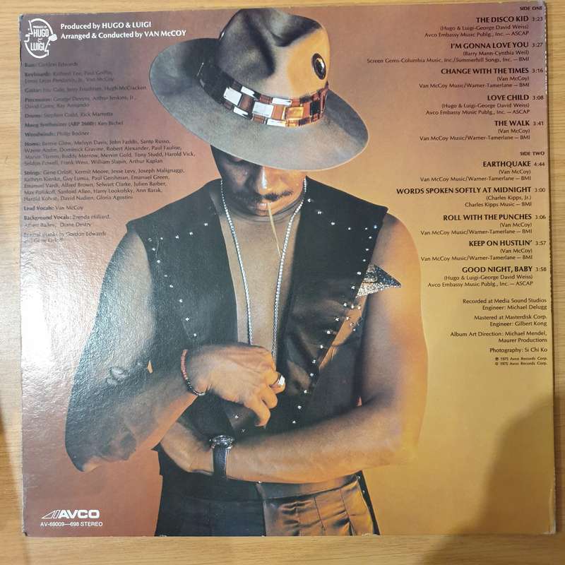 Van McCoy  The Disco Kid - Vinyl LP Record - Very-Good+ Quality (VG+) (verygoodplus)