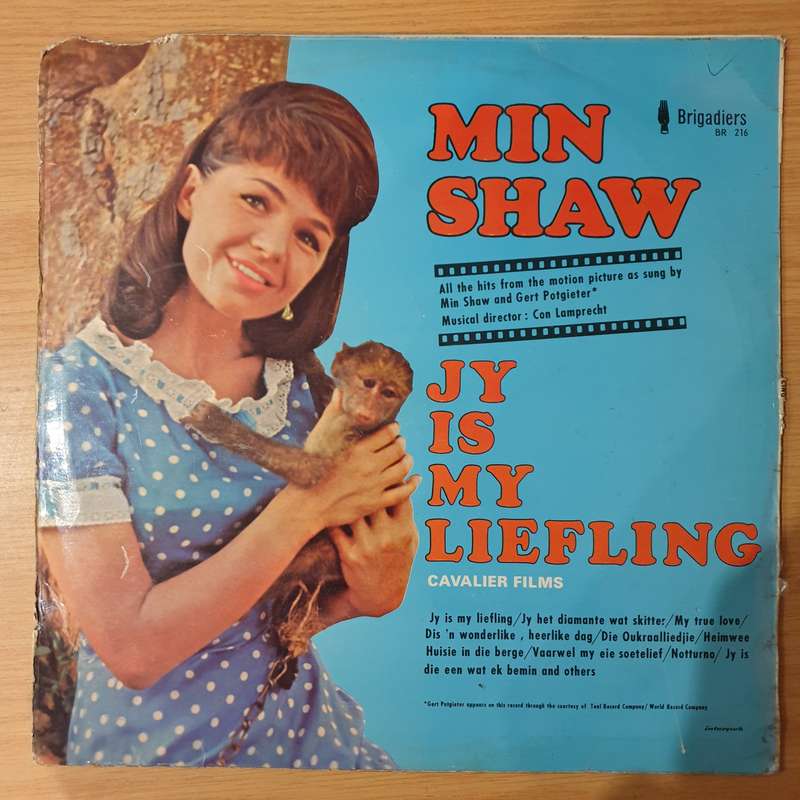 Min Shaw - Jy Is My Liefling - Vinyl LP Record  - Good Quality (G) (goood)