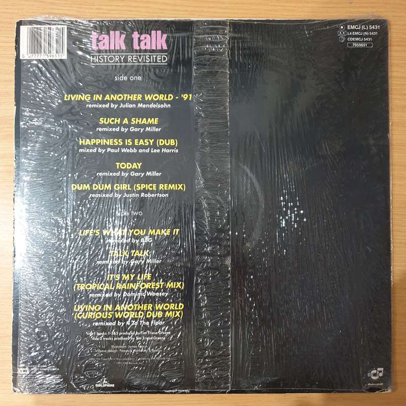 Talk Talk  History Revisited - The Remixes - Vinyl LP Record - Very-Good+ Quality (VG+) (veryg...