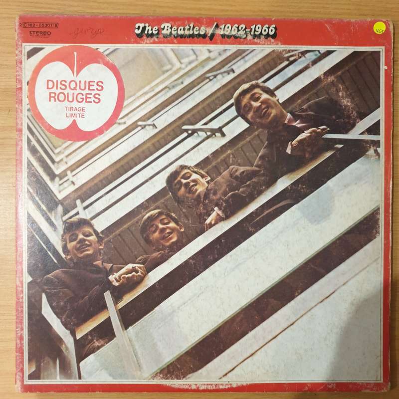 Beatles  1962-1966 - Rare Limited Edition, Reissue, Red, Translucent (France Pressing) - Vinyl...
