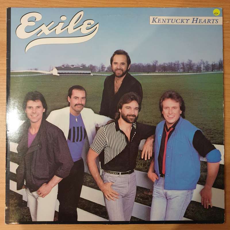 Exile  Kentucky Hearts - Vinyl LP Record - Very-Good+ Quality (VG+) (verygoodplus)
