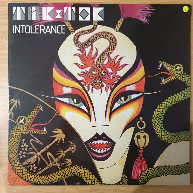 Tik & Tok  Intolerance - Vinyl LP Record - Very-Good+ Quality (VG+) (verygoodplus)