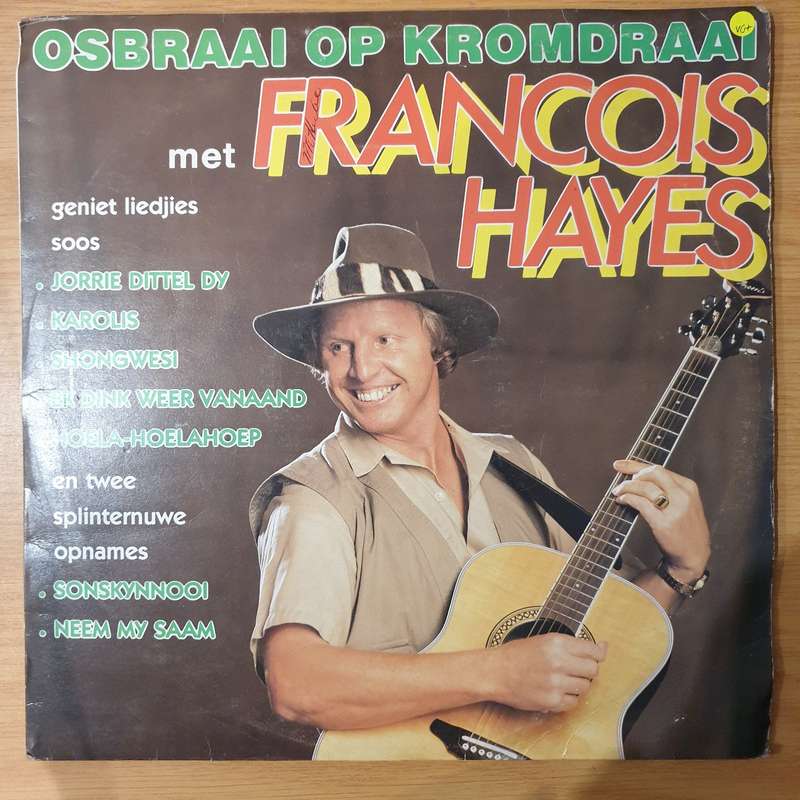 Francois Hayes - Osbraai op Kromdraai - Vinyl LP Record - Very-Good+ Quality (VG+) (verygoodplus)