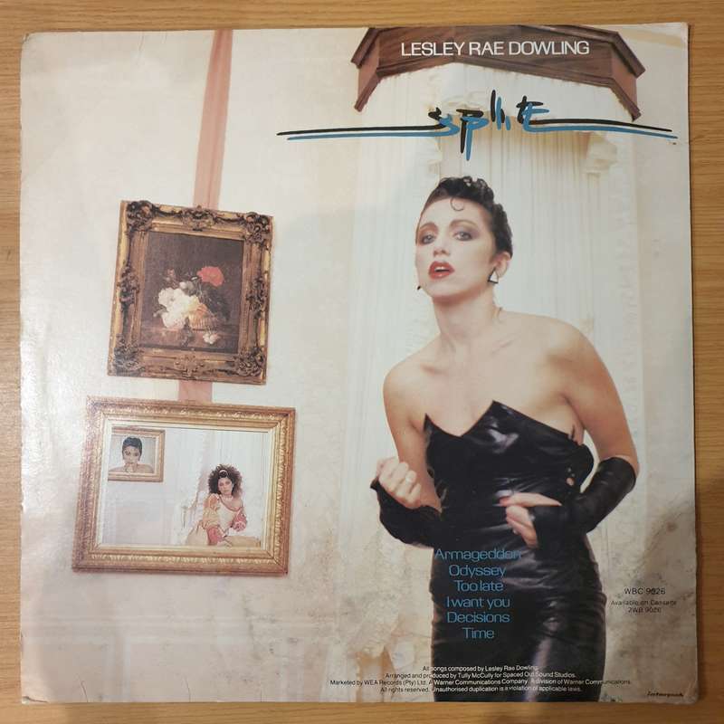 Lesley Rae Dowling - Split - Vinyl LP Record - Very-Good Quality (VG)  (verry)