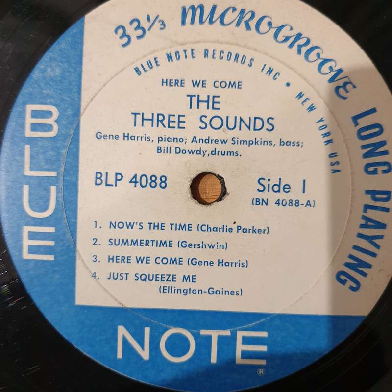 The 3 Sounds  Here We Come - Vinyl LP Record - Good+ Quality (G+) (gplus)