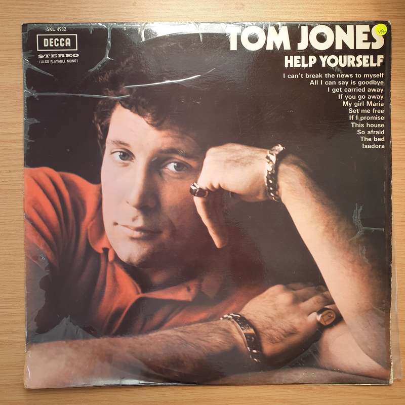 Tom Jones - Help Yourself  - Vinyl LP Record - Opened  - Very-Good+ Quality (VG+)