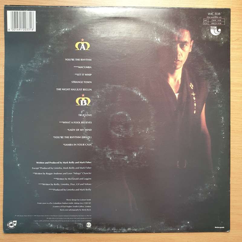 Matt Bianco  Samba In Your Casa - Vinyl LP Record (VG+)