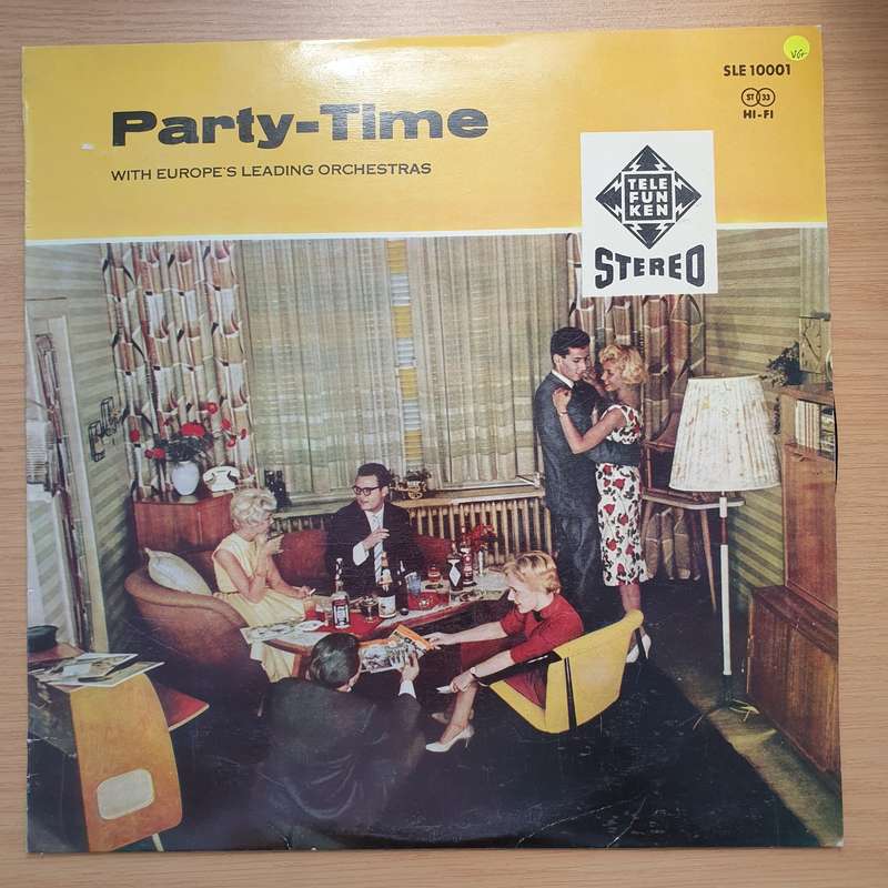 Party-Time with Europe's Leading Orchestras  - Vinyl LP Record - Very-Good Quality (VG)  (verry)