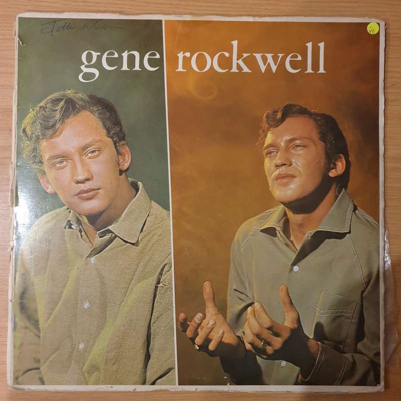 Gene Rockwell  Heart And Soul - Vinyl LP Record - Very-Good- Quality (VG-) (minus)