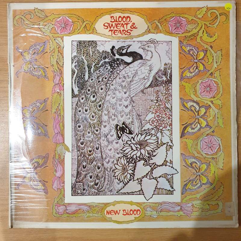 Blood, Sweat & Tears  New Blood - Vinyl LP Record - Very-Good+ Quality (VG+) (verygoodplus)