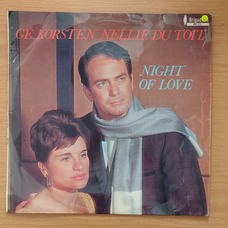 Gé Korsten, Nellie du Toit  Night Of Love - Vinyl LP Record - Very-Good+ Quality (VG+) (veryg...
