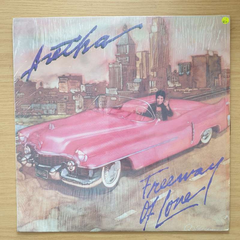 Aretha Franklin  Freeway Of Love - Vinyl LP Record - Very-Good+ Quality (VG+) (D) (verygoodplus)