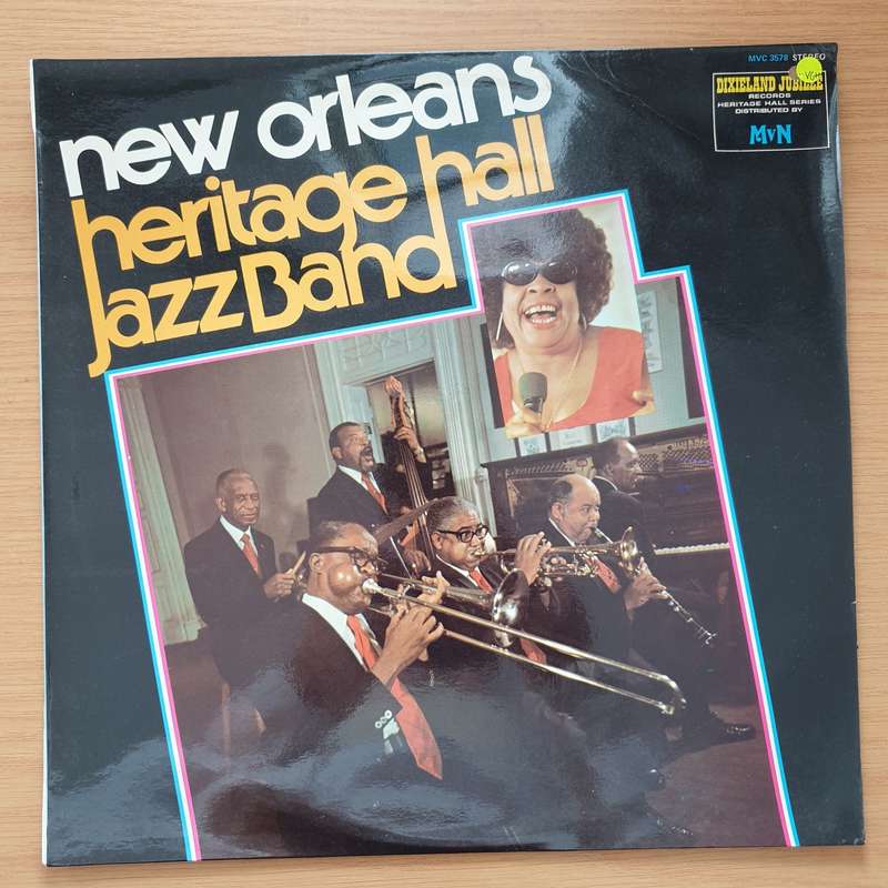 Heritage Hall Jazz Band  New Orleans - Vinyl LP Record - Very-Good+ Quality (VG+) (verygoodplus)